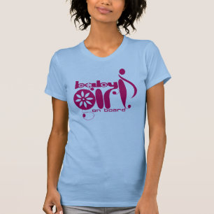 Camiseta de maternidad a bordo