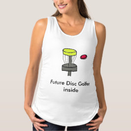 Camiseta de maternidad de Future Disk Golfer Insid