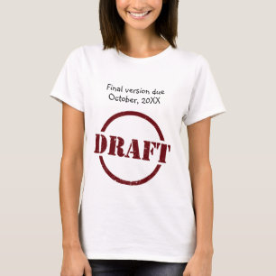 Camiseta de maternidad de la versión final corta