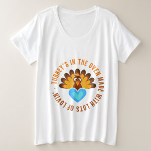 Camiseta De Maternidad De Niño De Turquía Cae En C