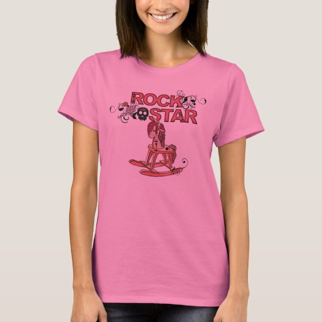 Camiseta de maternidad divertida de estrella de ro (Anverso)