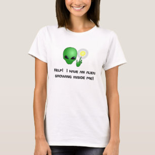 Camiseta de maternidad extranjera verde