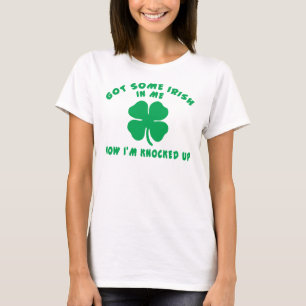 Camiseta de maternidad irlandesa