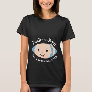 Camiseta de maternidad Peek-A-Boo