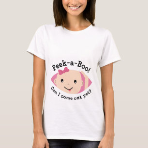 Camiseta de maternidad Peek-A-Boo