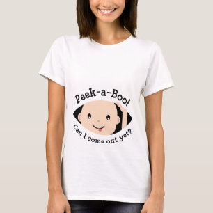 Camiseta de maternidad Peek-A-Boo