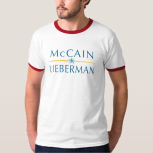 Camiseta de McCain Lieberman
