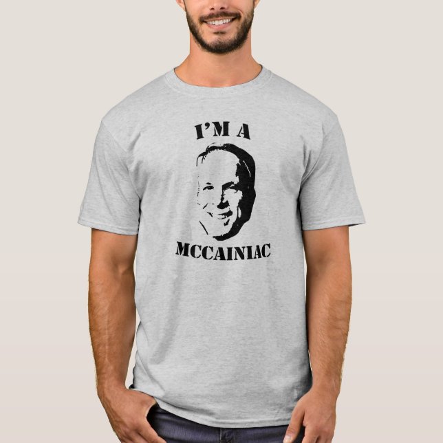 Camiseta de McCainiac (Anverso)