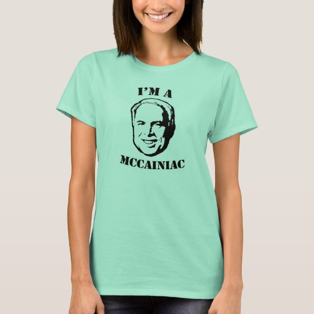 Camiseta de Mccainiac (Anverso)