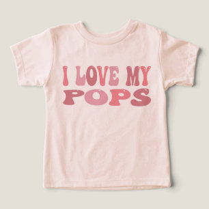 Camiseta de Me encanta mi papá y, Día del padre ni