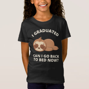 Camiseta de 'Me gradué, ¿puedo volver a la cama ah