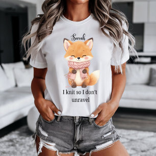 Camiseta de Me Tejo Para No Desmoronar