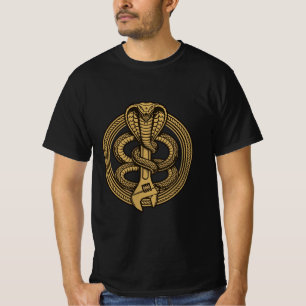 Camiseta de mecánica de serpiente cobra - Tee de b