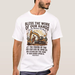 Camiseta de Mecánico Diesel Equipo Pesado Jesús Fe