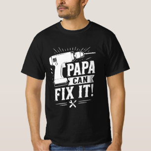 Camiseta de mecánico divertido para papá de garaje