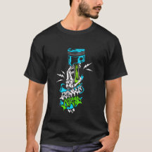 Camiseta de mecánico hecha para ser ruidosa