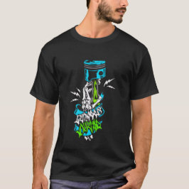 Camiseta de mecánico hecha para ser ruidosa