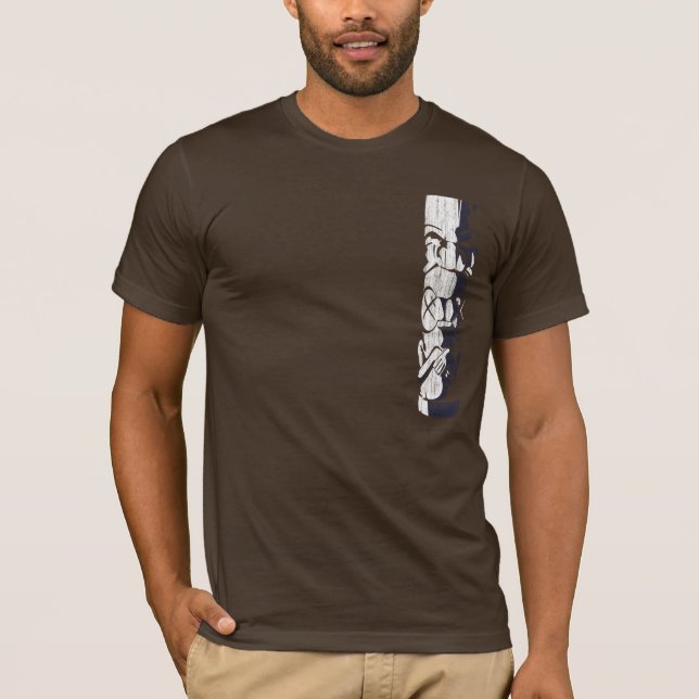 Camiseta de medianoche de Kailua Tiki (Anverso)