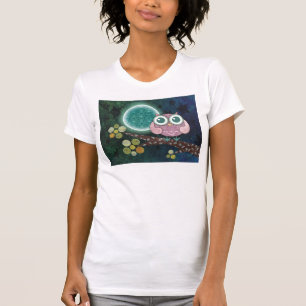 Camiseta de medianoche del búho