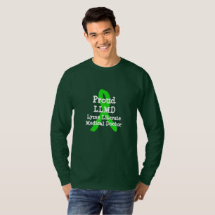 Camiseta de médico doctor letrado de Lyme orgullos