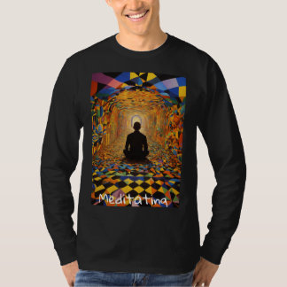 Camiseta de meditación masculina de Zen Vibes