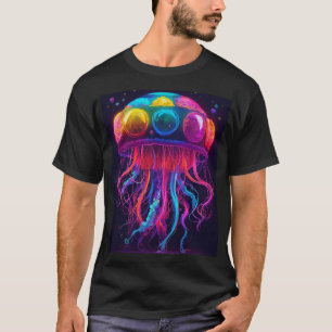 Camiseta de medusa de medusa para mesmerización - 