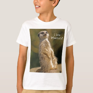 Camiseta de Meerkats del amor