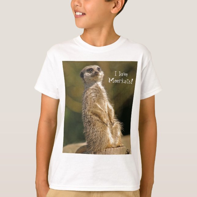 Camiseta de Meerkats del amor (Anverso)