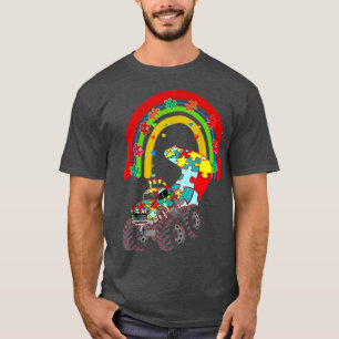 camiseta de mega camión de autismo Camión de amor