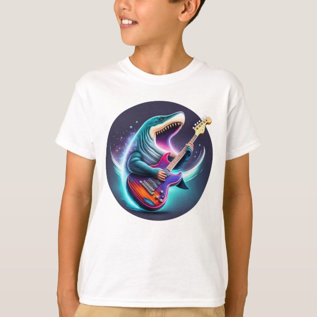 Camiseta de Megalodon Unisex Kid (Anverso)