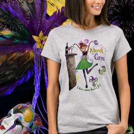 Camiseta de Mejor Amigo de Mardi Gras Caprichosa V