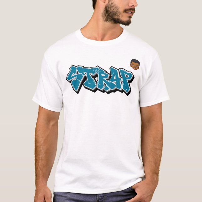 CAMISETA DE MEMBERS STRAP MUSIC ENT. (Anverso)