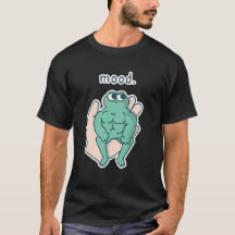 camiseta de meme de animal divertido estado de áni