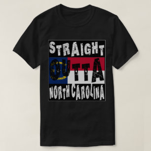 Camiseta de meme de CUSTOM Straight Outta North Ca