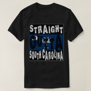 Camiseta de meme de CUSTOM Straight Outta South Ca