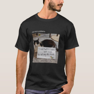 Camiseta de meme de gato Gato tonto Gato divertido