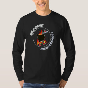 Camiseta de meme de moda para volverse ingobernabl