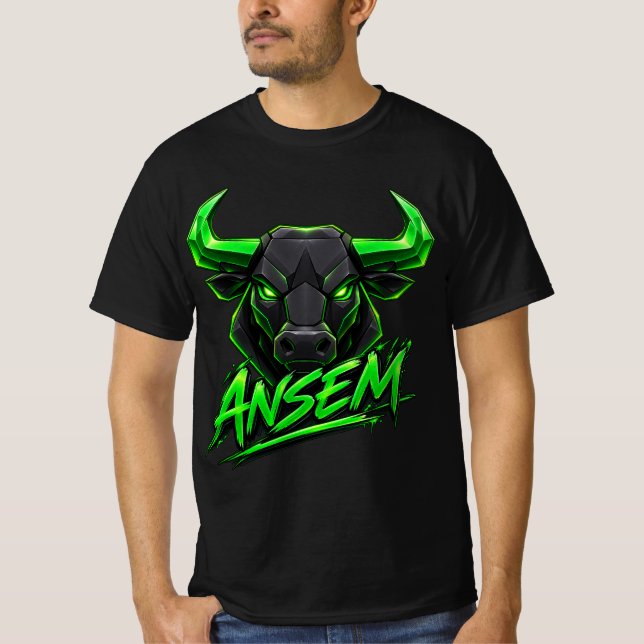 Camiseta de memecoin ANSEM (Anverso)