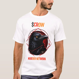 Camiseta de memecoin de $Crow para la red de asesi