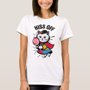 Camiseta de mensaje desactivado