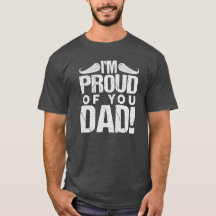 Camiseta de mensaje emocional para papá
