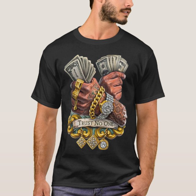 Camiseta de mentalidad de dinero  (Anverso)