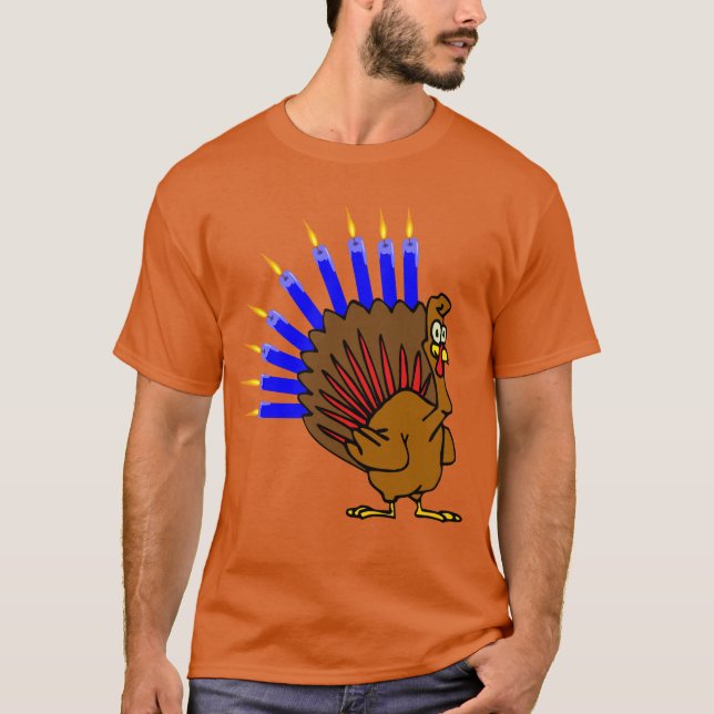 Camiseta de Menurkey Menorah Turquía (Anverso)