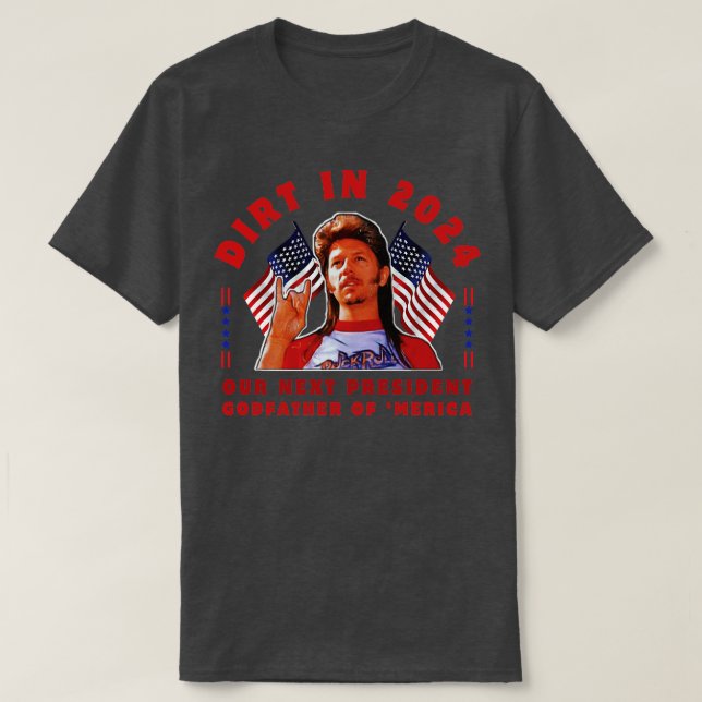 Camiseta de Merica Joe Dirt (Diseño del anverso)