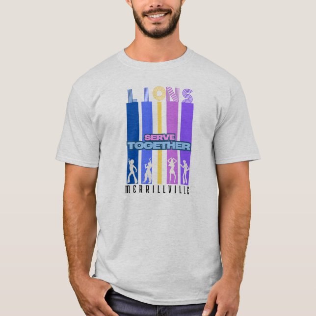 Camiseta de Merrillville Leones 4 de julio (Anverso)