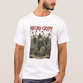 Camiseta de Metal de Decadencia Eterna**