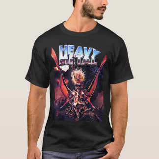 Camiseta de Metal divertida para hombres y mujeres