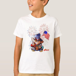 Camiseta de Metalphant USA Flag Kid