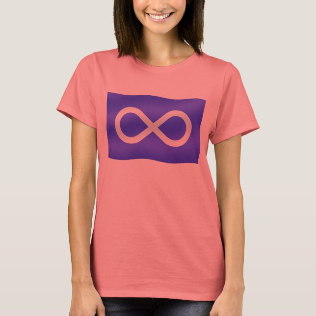 Camiseta de Metis Orgánica de Metis de la Bandera  (Anverso)