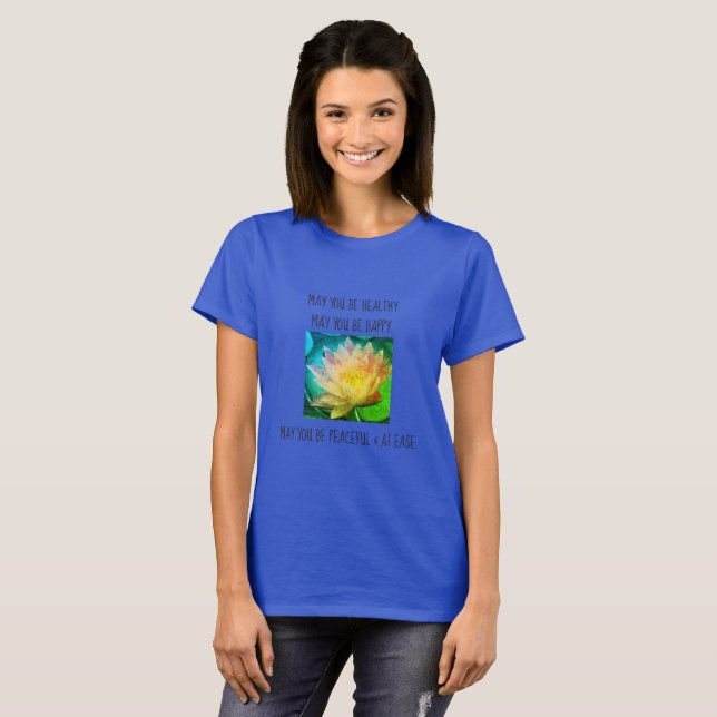 Camiseta de Metta Lotus de las mujeres (Anverso completo)